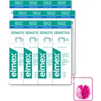 Elmex 12 x - Tandpasta - Gentle White - Triple Protection - 75 ml - Bulkverpakking - Tandpasta - Douchemop - Mondhygiëne