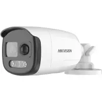 Hikvision DS-2CE12DFT-PIRXOF28 2MP ColorVu PIR Siren Fixed Bullet Camera Full-Time Color 40m White Light 130dB WDR IP67 4-in-1 TVI AHD CVI CVBS