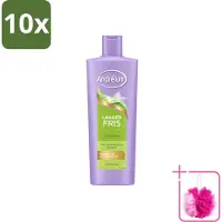 Andrélon 10 x – Shampoo – Langer Fris – 400 ml - Bulkverpakking - Luchtig haar - Douchemop - Fris haar