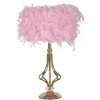 Mauro Ferretti Tafel lamp TARTY, roze, diameter 25 cm, hoogte 54 cm
