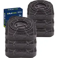 Alapure 3x Koolstoffilter voor Siemens 00488747 / LZ52150 (2st.)