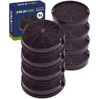 Alapure 4x Koolstoffilter voor Zoppas MCFE12 / 9029800571 / Mod.47 (2 St.)