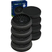 Alapure 4x Koolstoffilter voor Bosch 00796390 / 796390 / DHZ5276