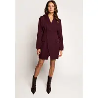 Freebird Blazora Dames - Jurk - Bordeaux - Maat XS