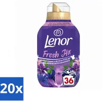 Lenor 20 x - Wasverzachter - Fresh Air Maneschijn - Ultra Geconcentreerd - 36 Wasbeurten - Voordeelverpakking - 20 stuks
