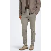 Only & Sons Chino 'ONSMark' stone grey / offwhite