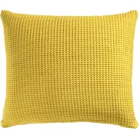 Heckett & Lane Heckettlane Kussensloop Wafel - Kussenhoes van 60x70 cm - 1 stuk - 100% Katoen - Geel