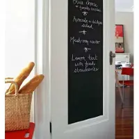 CHPN - KrijtbordSticker - Schoolbord-Sticker -KinderKrijtsticker - Kalkbord - Rol met krijtbord - Cadeau - Schoolbord - 200/45CM