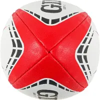 Gilbert Rugbybal Training G-TR4000 Rood - Maat 5 (25 stuks)