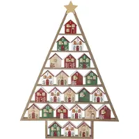 Bloomingville Adventskalender rood Calvin 61cm