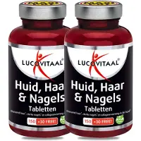 Lucovitaal - Huid Haar Nagels met Biotine - 2 x 180 tabletten - Voordeelverpakking
