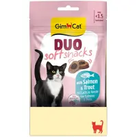 GimCat 12x Duo Kattensnack Zalm & Forel 50 gr