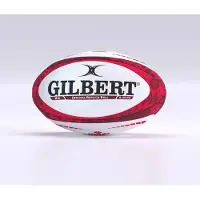 Gilbert rugbybal replica - maat 5 - kleurrijke speelbal voor kinderen.