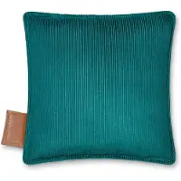 Beurer Warmtekussen - Heaty Corduroy Celestial Green - Draadloos Warmtekussen - Elektrisch - Oplaadbaar - XL verwarmd oppervlak - 45x45 cm - 3 Jaar Garantie