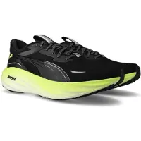 Puma Magnify NITRO 3 Hardloopschoenen Zwart Geel AW26, Maat 44 - EUR
