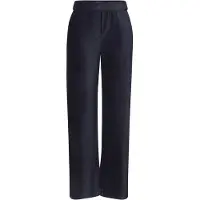 Cecil Dames Broek met High Waist en Straight Leg pijpen in een Loose Fit pasvorm - Blauw - S
