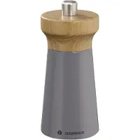Zassenhaus zoutmolen WESTERLAND, 12 cm, granietgrijs/beukenwood, artikelnummer 24128, EAN 4006528024128