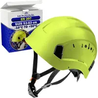 Dripio Bouwhelm EN 397, groen, 53-63 cm, met kinband en ventilatie