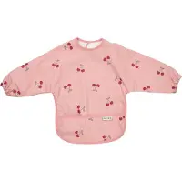 Meyco Cherry Mouwslab - 6 - 18 Maanden - Soft Rose