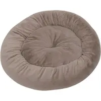 Dripio Rond huisdierbed, 46,5 x 46,5 x 12 cm, bekleed met houtvezel, wasbaar, antislip