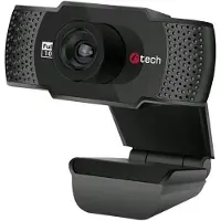 C-TECH CAM-11FHD internetcamera, 1080P, met microfoon, zwart