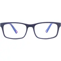 Montana rechthoekige matzwarte unisex vrouwenglazen frames