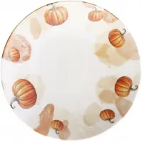 Lubiana Diep Porseleinen Borden 22cm - Vanilla Be My Pumpkin