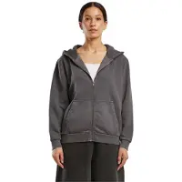 Build Your Brand Vintage Heavy Sweatshirt Met Rits