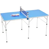 OEM Tafeltennistafel, inklapbaar, inclusief net en accessoires, blauw