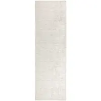 vidaXL Tapijt Crèmekleurig 50 x 100 cm 100% Polyester 3 mm Wasbaar