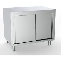 CombiSteel 700 Werktafel Schuifdeuren 1400, 7333.0216 - Horeca & Professioneel