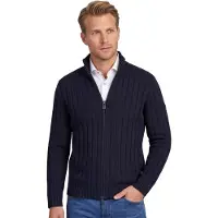 Blue industry Gebreid vest |