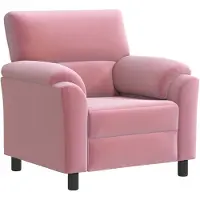 vidaXL Bank Roze 94 x 85 x 93 cm fluweel