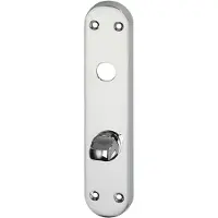 Impresso Schild ovaal WC63 modulair chroom
