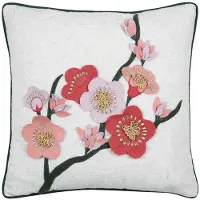 Bertoni-arco - Sierkussen - Decoratieve kussen met versiering, SCARLETT, 40 x 40 cm