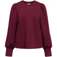 Object Sweater Andrea Bordeaux Rood dames
