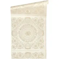 Versace KLASSIEK ORNAMENTEN BEHANG - Beige Creme Metallic - AS Creation Versace 4