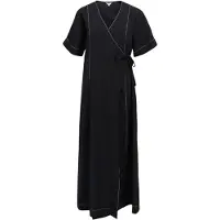 Object Jurk 'OBJJacira' zwart / wit
