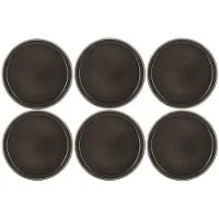 Bitz Dinerbord Gastro Grijs 21 cm (6-Delig))