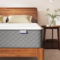 Merkloos Matras 90x200 cm - Pocketvering en koudschuim - H3/H4