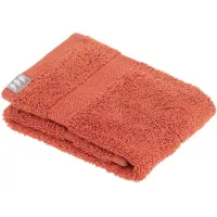 Tendance Serviette invité 30 x 50 cm 100 % coton terracotta