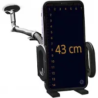 GSM Hurt Lange Autohouder Telefoon 43cm - Voor Windscherm & Dashboard
