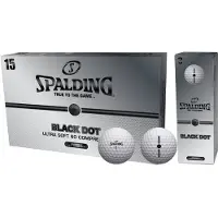 Spalding Golfballen Black Dot (x15)