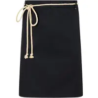 Karlowsky - Waist Apron New-Nature - Black (ca. Pantone 419C) - 90 x 55 cm