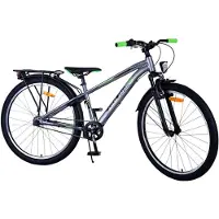 Volare Cross Kinderfiets - Jongens - 26 inch - donker Grijs - 3 Versnellingen
