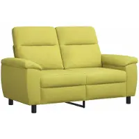 vidaXL Bank Lichtgroen 158 x 90 x 95 cm Stof