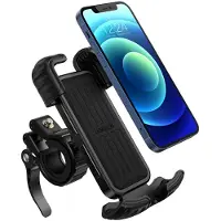 UGREEN Telefoonhouder Fiets - Verstelbaar - 4.6 tot 6.8 Inch - Zwart