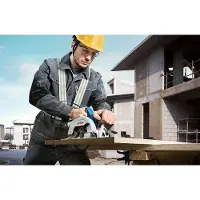 Bosch GKS 185-LI, Spaanplaten, Hout, Zwart, Blauw, Grijs, Borstelloos, 16,5 cm, 5000 omwentelingen per minuut, 5,7 cm