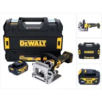 DeWalt DCW 682 NT accu vlakdeuvelfrees 18 V 102 x 20 mm borstelloos + 1x accu 4,0 Ah + TSTAK - zonder oplader