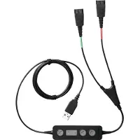 Jabra Link 265, USB Y-training cable for corded QD headsets